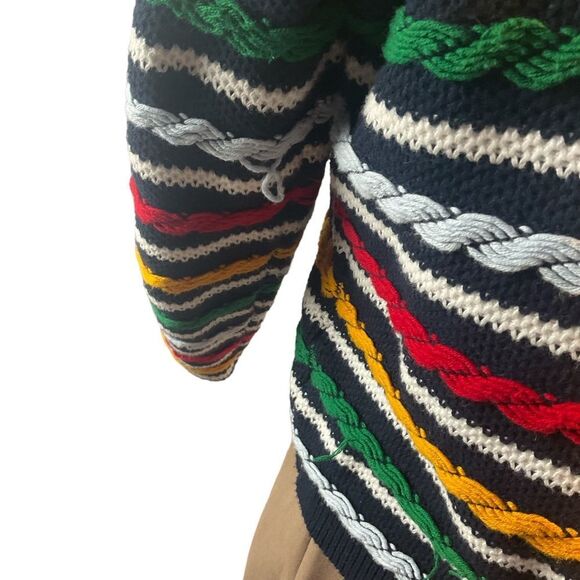 La Ligne Target Women’s Size S Multicolor Striped Cardigan Button Front Sweater - Picture 8 of 15